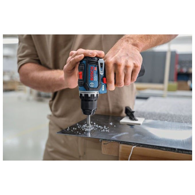 Bosch 06019N7005 GSR 12V-32 Professional Trapano avvitatore 12 V Brushless 32 Nm LED colore Blu-Nero