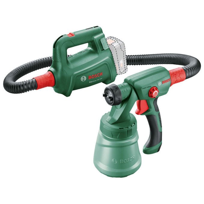 Bosch 0603208000 EasySpray 18V-100 Pistola a Spruzzo 0,8 L 18 V Legno Metallo Pareti colore Verde
