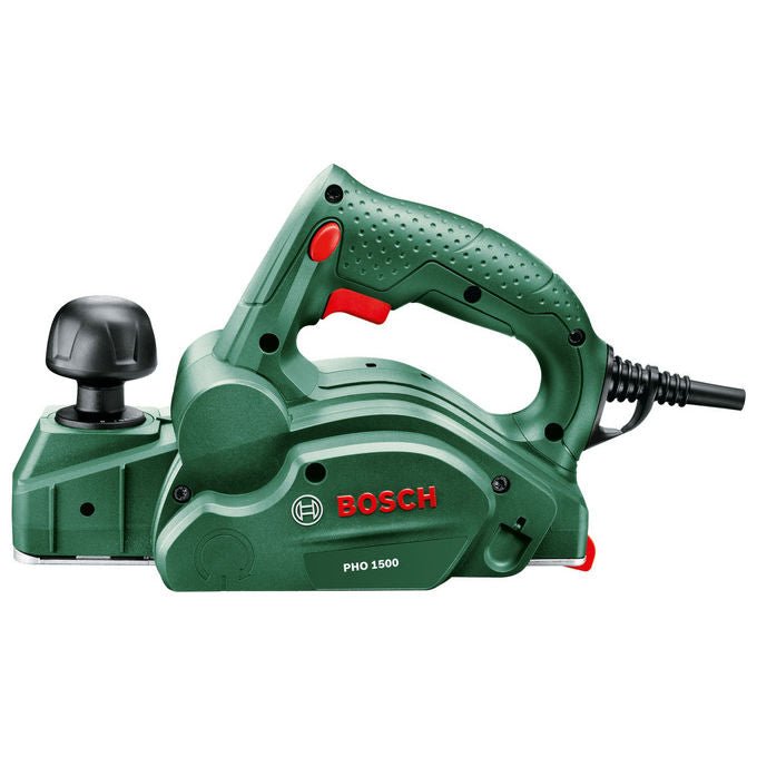 Bosch 06032A4000 Pialletto Elettrico 550 W Profondita' di Piallatura 1 5 mm Colore Nero Verde Rosso