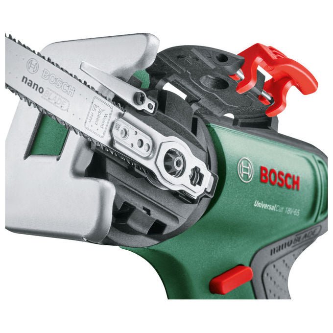 Bosch 06033D5200 UniversalCut 18V-65 Seghetto Elettrico 8000 spm 6,5 cm Batteria 18 V 2,5 Ah colore Nero Verde