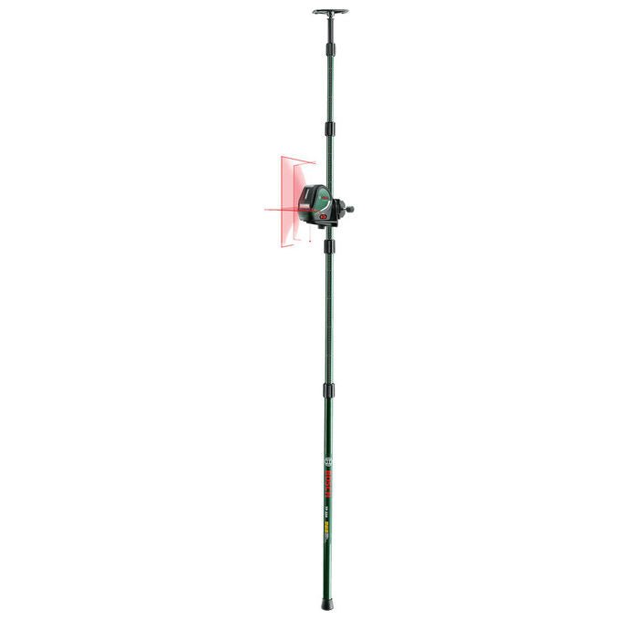 Bosch 0603663903 UniversalLevel 2 Set Livella Lineare 10 m Autolivellante 4° Precisione ±0,5 mm-m Laser Rosso 650 nm (1 mW) colore Nero Verde