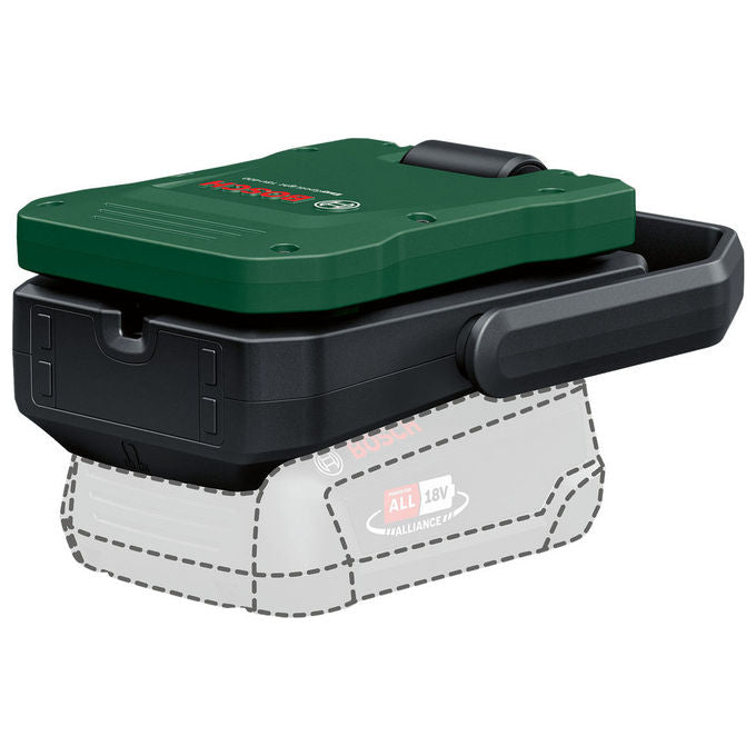Bosch 06039A1200 EasySpotLight 18V-400 Torcia elettrica universale LED 400 lm 3 livelli 18 V colore Nero Verde