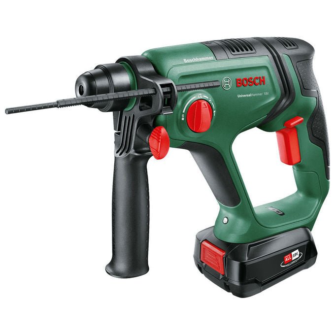 Bosch 06039D6002 UniversalHammer Martello SDS-plus 18V 2000 giri-min 2 J colore Nero Verde