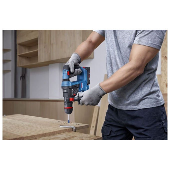 Bosch 0611927102 GBH 18V-18 X Martello Perfuratore 18 V 1 5 J SDS+ Blu-Nero