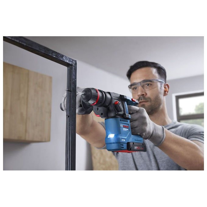 Bosch 0611927102 GBH 18V-18 X Martello Perfuratore 18 V 1 5 J SDS+ Blu-Nero