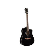 EKO Chitarra Acustica Ranger Cw EQ Black per Esperienze Musicali Uniche e di Qualita' Superiore