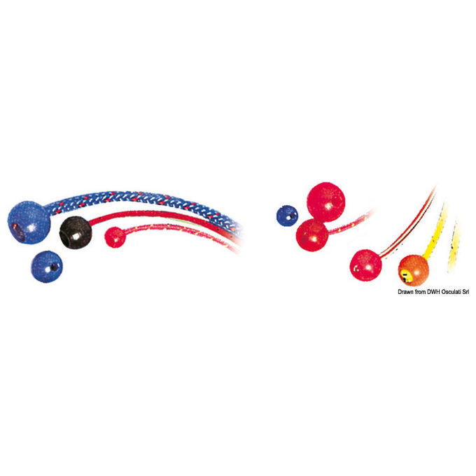 Stopper Nylon Foro Ø 4 Mm Nero Osculati