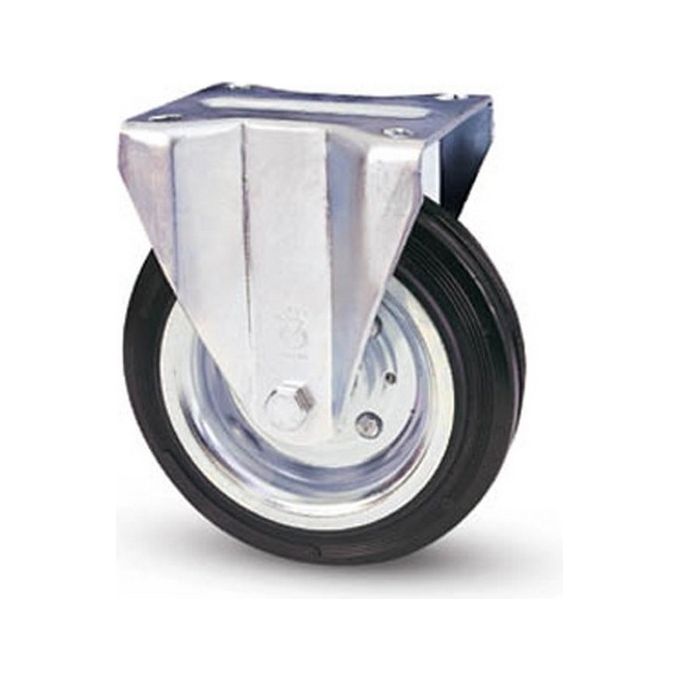 Ruota+industr. Staffa Fissa Mm 100-80a