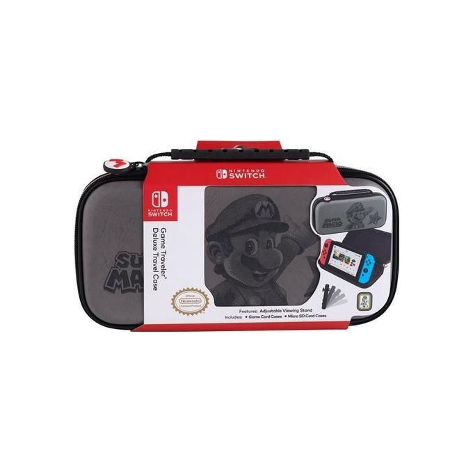 Big Ben Official Licensed Super Mario Travel Case per Nintendo Switch