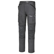 Beta BETA 7930MG Pantaloni da lavoro in 97% cotone 3% elastan con tasconi e inserti porta ginocchiere colore Grigio