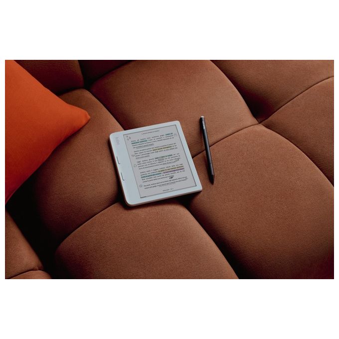 Kobo N428-KU-WH-K-CK Libra Colour eReader 7'' E Ink Kaleido 3 32 GB Wi-Fi Bluetooth IPX8 colore Bianco