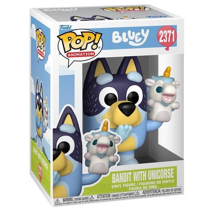 Funko 94053 POP! Animation Figura da Collezione Bandit con Unicorno colore Multicolore