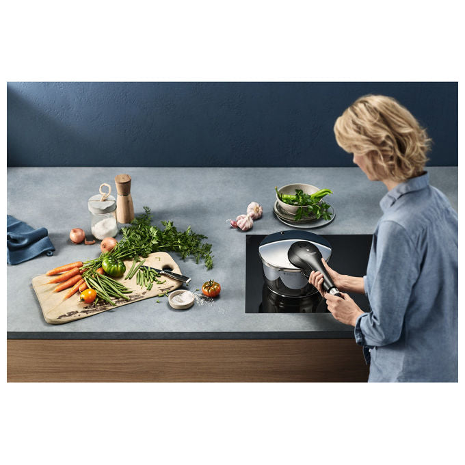 WMF 4000530698018 Perfect Premium Pentola a pressione 4,5 L Cromargan acciaio inossidabile 18-10 compatibile induzione colore Argento