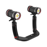 SeaLife SL695 Sea Dragon Set di Luci Subacquee 5000 lumen 120 gradi 100 m colore Nero