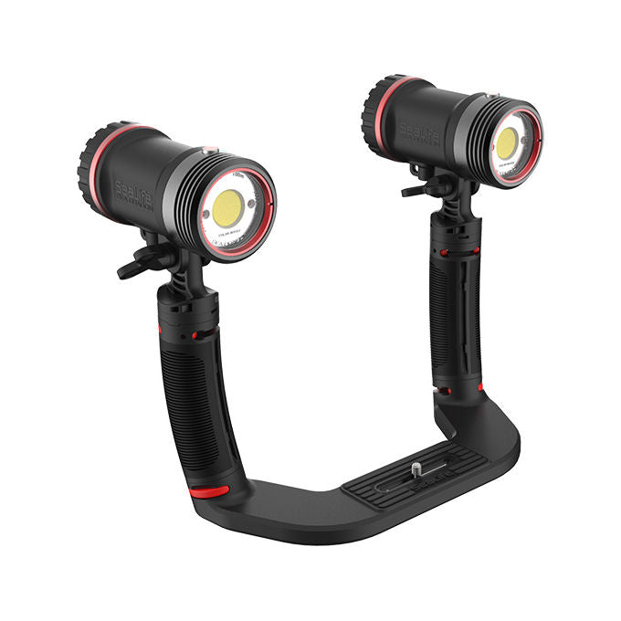 SeaLife SL695 Sea Dragon Set di Luci Subacquee 5000 lumen 120 gradi 100 m colore Nero