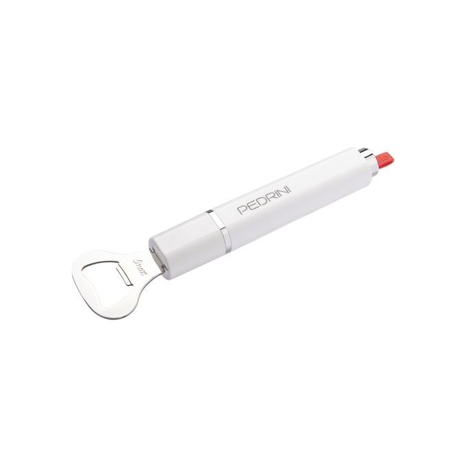 Pedrini Leva Capsule Lillo Stile Inox Lucido e Bianco