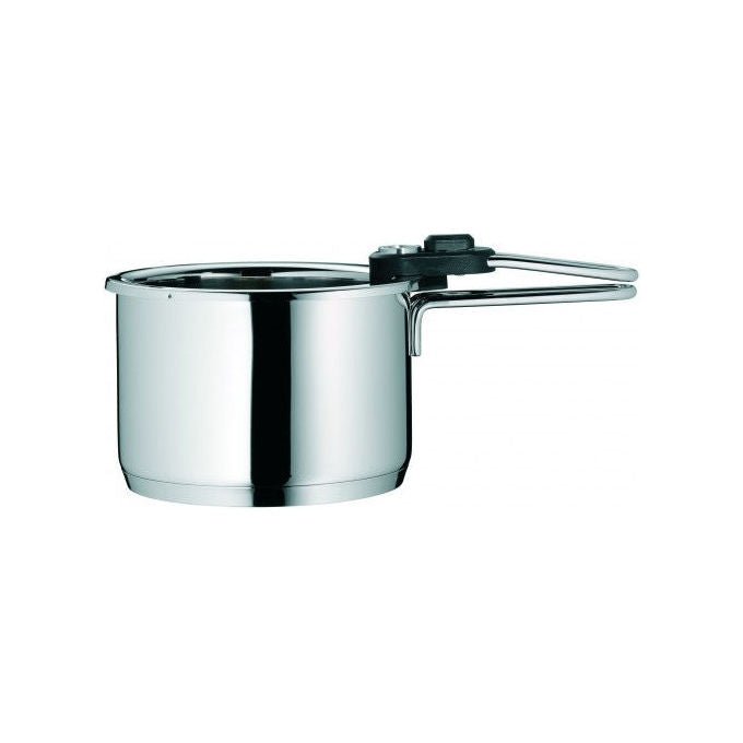 WMF 0792816040 Simmertopf Pentola a Vapore con Termometro e Inserto Rimovibile 18 cm colore Argentato