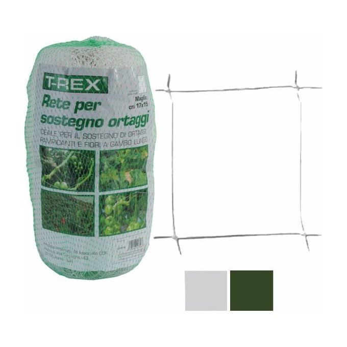 T-Rex Rete Rampicanti 17X15Cm H 200Cm 10Mt Verde