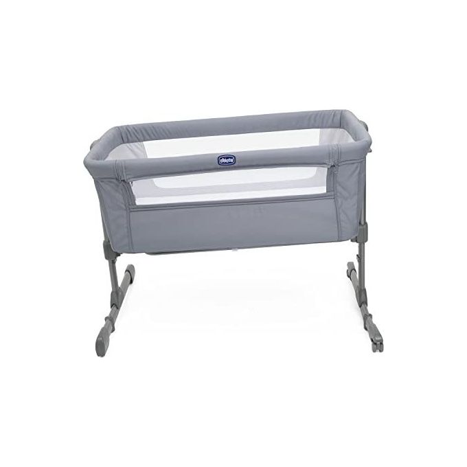 Chicco 8087042670000 Next2Me Essential Culla co-sleeping 9 Kg 6 livelli altezza 2 ruote con freno colore Stone