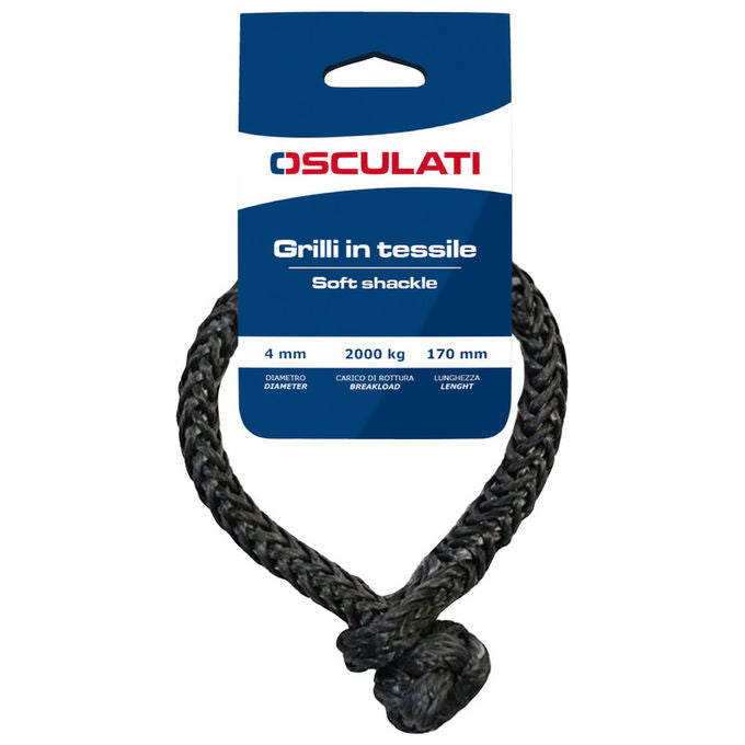 Grilli In Tessile Alta Tenacita' Grigi 8 Mm Osculati