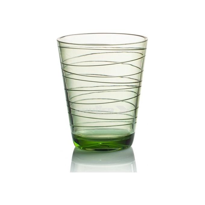 Brunner Bicchiere da Campeggio Onda Trasparente Verde Trasparente