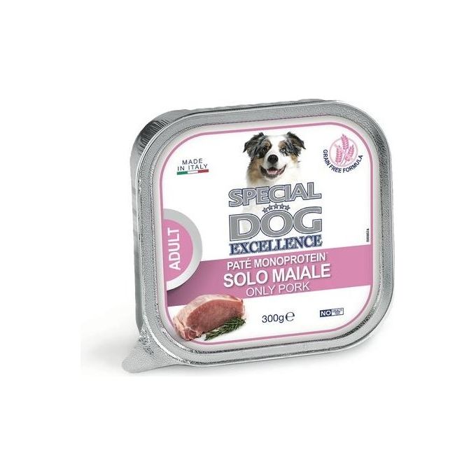 Monge Alimento Cani Pate' Maiale 300gr