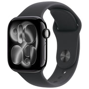 Apple MEQT4ZR-A Apple Watch Series 11 GPS Cassa Alluminio 42mm con Sport Band Nero colore Nero