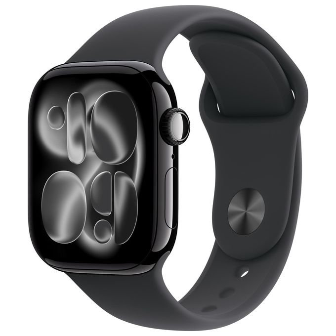 Apple MEQT4ZR-A Apple Watch Series 11 GPS Cassa Alluminio 42mm con Sport Band Nero colore Nero