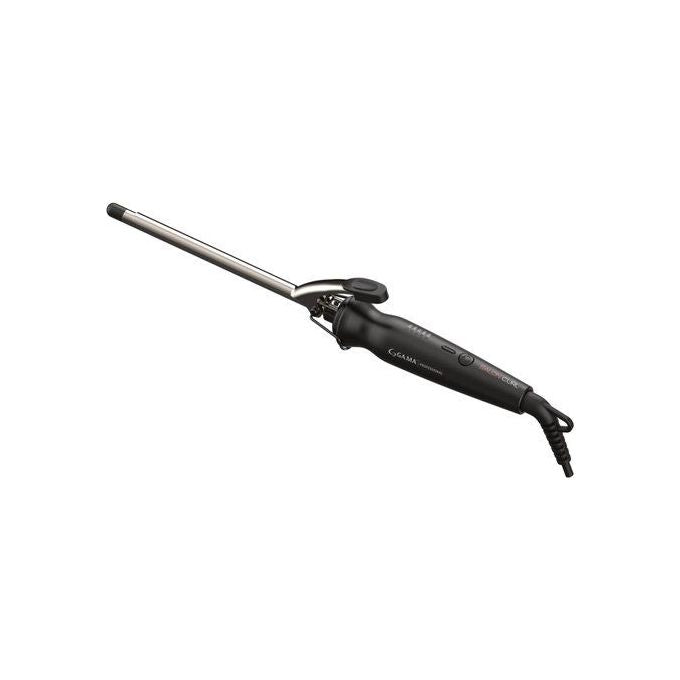 Ga.Ma Arricciacapelli 9mm Salon Curl Nero e Argento