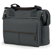 Inglesina AX62T0MBG Aptica Dual Bag Borsa per Passeggino con Fasciatoio Imbottito Tasche Termiche Pochette Rimovibile colore Grigio Marmo