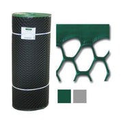 T-Rex Rete Tutta Plastica Esagonale 100Mtx50 Grigia