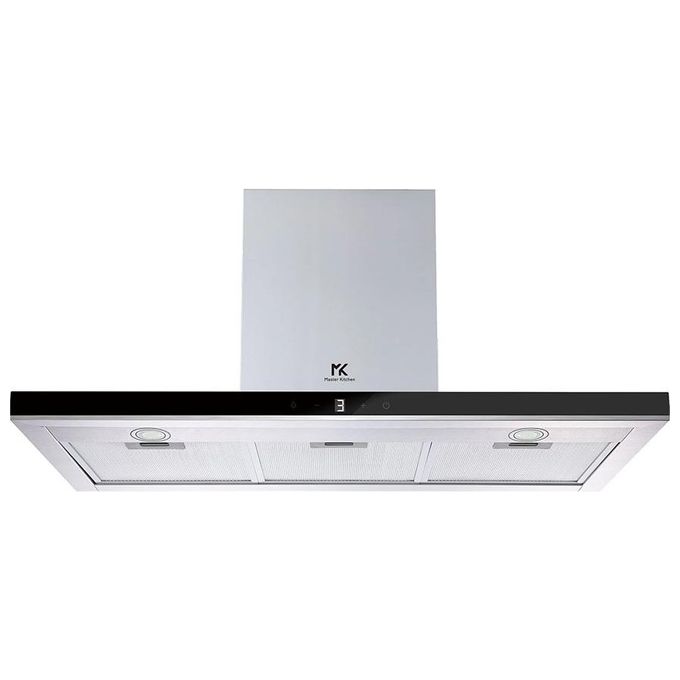 Master Kitchen MKHD T908 - Cappa a isola 90 cm, 800 m³-h, 67 dB, Classe A, 3 velocita' + intensiva