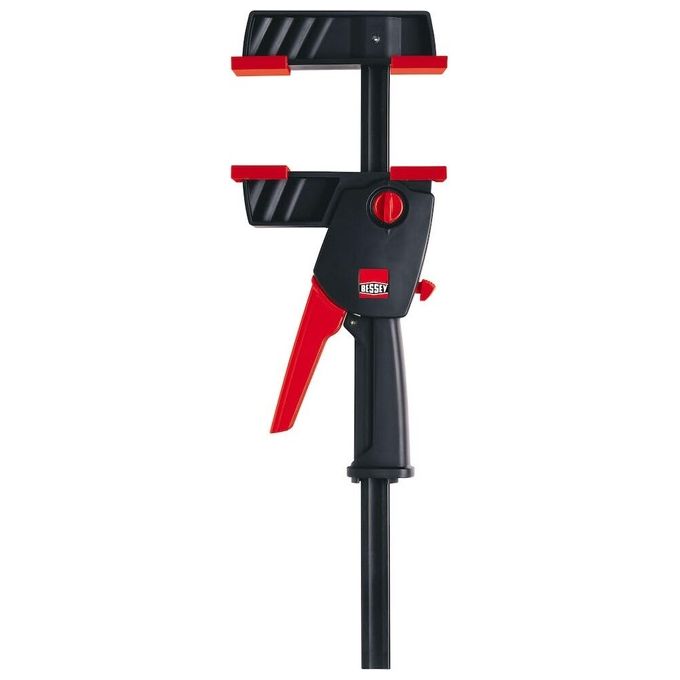 Bessey DUO65-8 Morsetto Universale 650x85 mm con una sola mano Apertura 650 mm Spaziatura 75-685 mm Forza di Blocco 1200 N colore Nero