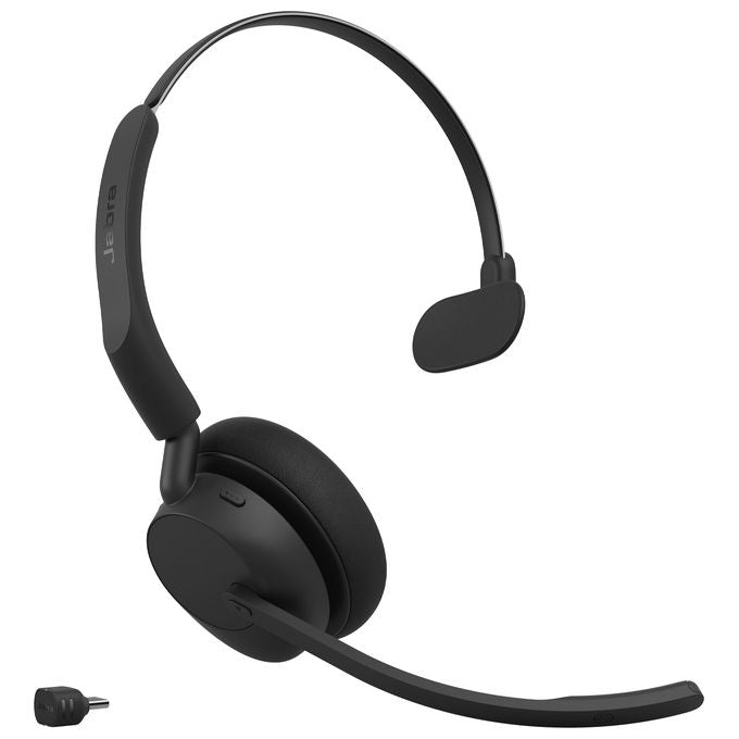 Jabra 34599-889-899 Evolve3 45 Auricolare Wireless Bluetooth USB tipo-C Mono Nero