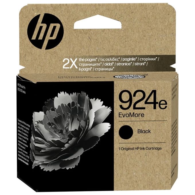 HP 4K0V0NE Cartuccia di Inchiostro Nero Originale Resa Elevata 1000 Pagine colore Nero