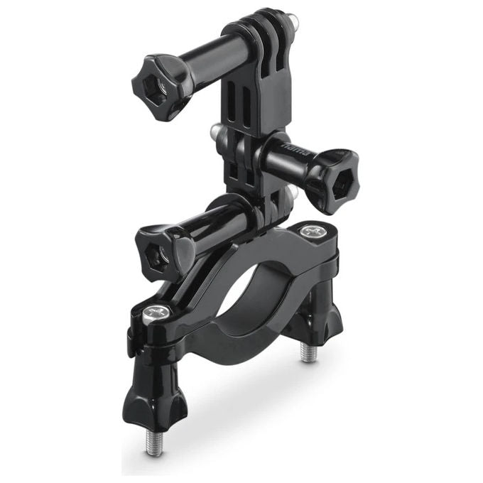 Hama 00004562 Large Supporto Passivo per Action Camera Compatibile GoPro Orientamento Orizzontale-Verticale Regolabile Girevole colore Nero