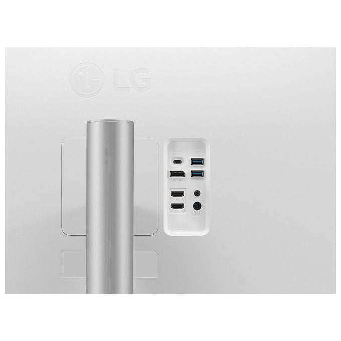 LG 27BP55U-B Monitor PC 4K Ultra HD 27'' IPS 3840 x 2160 Pixel HDR10 colore Argento