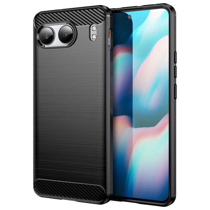 Celly GELSKIN1126BK Cover in TPU Morbido Compatibile con OnePlus Nord 4 colore Nero