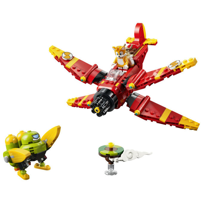 Lego 77119 Sonic the Hedgehog Set da Costruzione Tornado-1 di Tails con 2 Personaggi e Smeraldo del Caos 310 Pezzi colore Multicolore