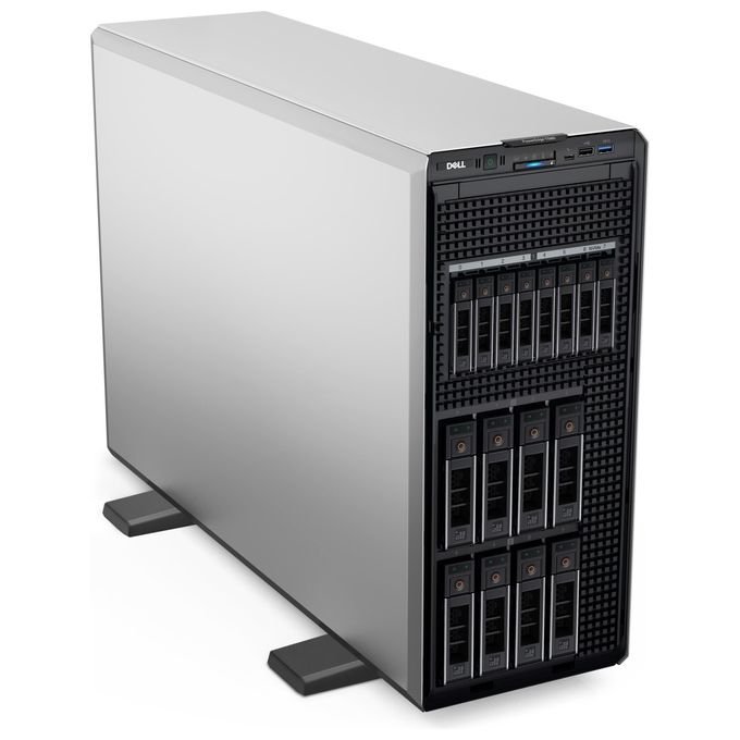 Dell 0M2FR PowerEdge T560 Server Tower Intel Xeon Silver 4510 2.4 GHz 32 GB DDR5-SDRAM 480 GB SSD SATA 1100 W colore Nero