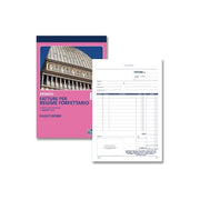Data Ufficio Confezione 5 Fatture Regime Forfettatario 50-50