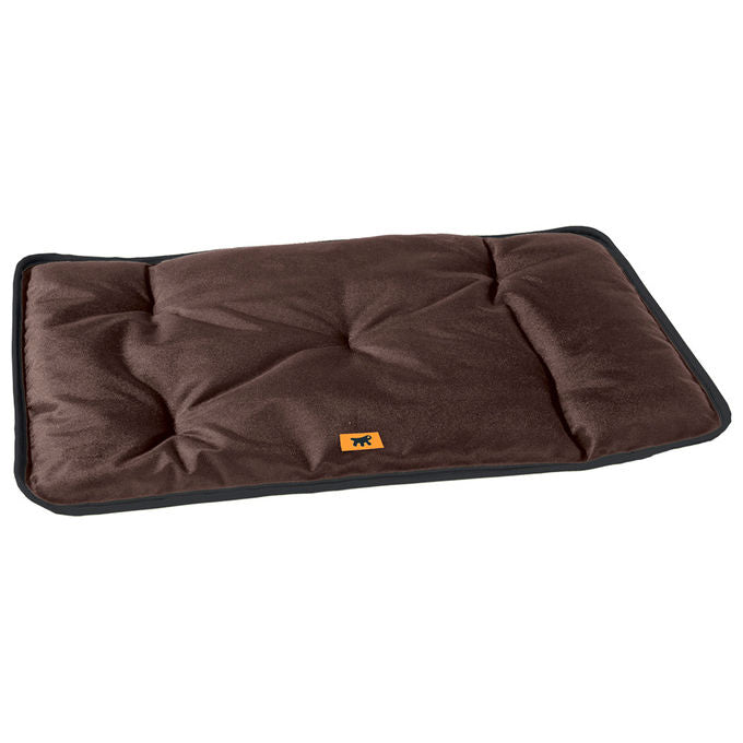 FERPLAST - Tappetino per Cani e Gatti - Cuccia per Cani Lavabile Media - Materassino per Cani - Impermeabile e Antigraffio - Tappetino per Auto, Cucce e Cestini per Cani  - Jolly, 83 x 50 CM, MARRONE