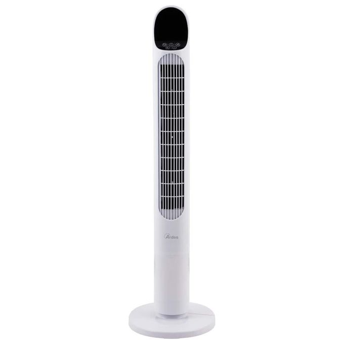 Ardes AR5T1000 Ventilatore a Torre Alta 100cm con Telecomando Timer e 3 Velocita' Oscillazione Automatica Bianco
