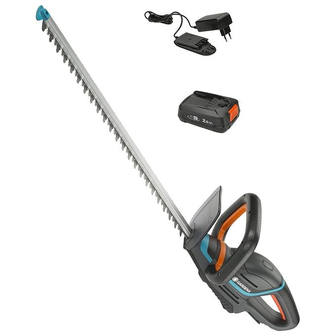 Gardena Tagliasiepi a Batteria ComfortCut 50-18V-P4A Set Pronto all'Uso