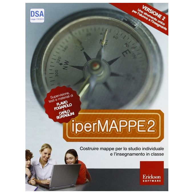 Erickson Ipermappe 2 Software Didattici per Articoli per la Scuola e Cancelleria per la Prima Infanzia