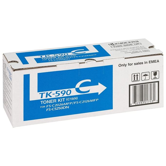 Kyocera Mita Toner Ciano Tk590c Fs C2026 Singolo