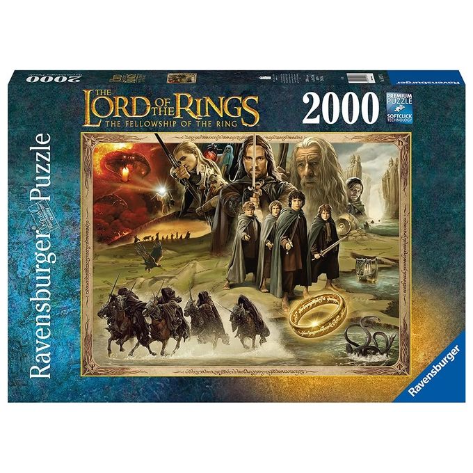 Ravensburger Puzzle Il Signore degli Anelli 2000 Pezzi