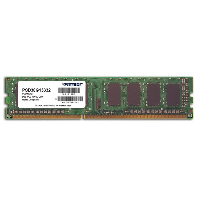 Patriot ram dimm 8gb 1333mhz ddr3 cl9