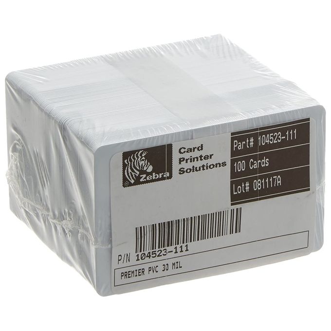 Zebra Premier Card Etichette per Stampanti Professionali Ottimizzate per Badge e Identificativi