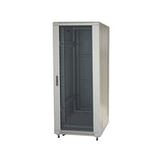 Link Armadio Rack 19'' 27U 1388x600x600 Colore Grigio Porta Vetro Disassemblato